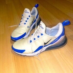 Nike Airmax 270 golf shoe.